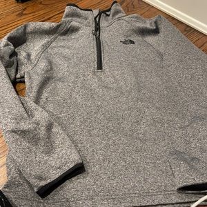 Worn 1 boys ski fleece Northface sweater